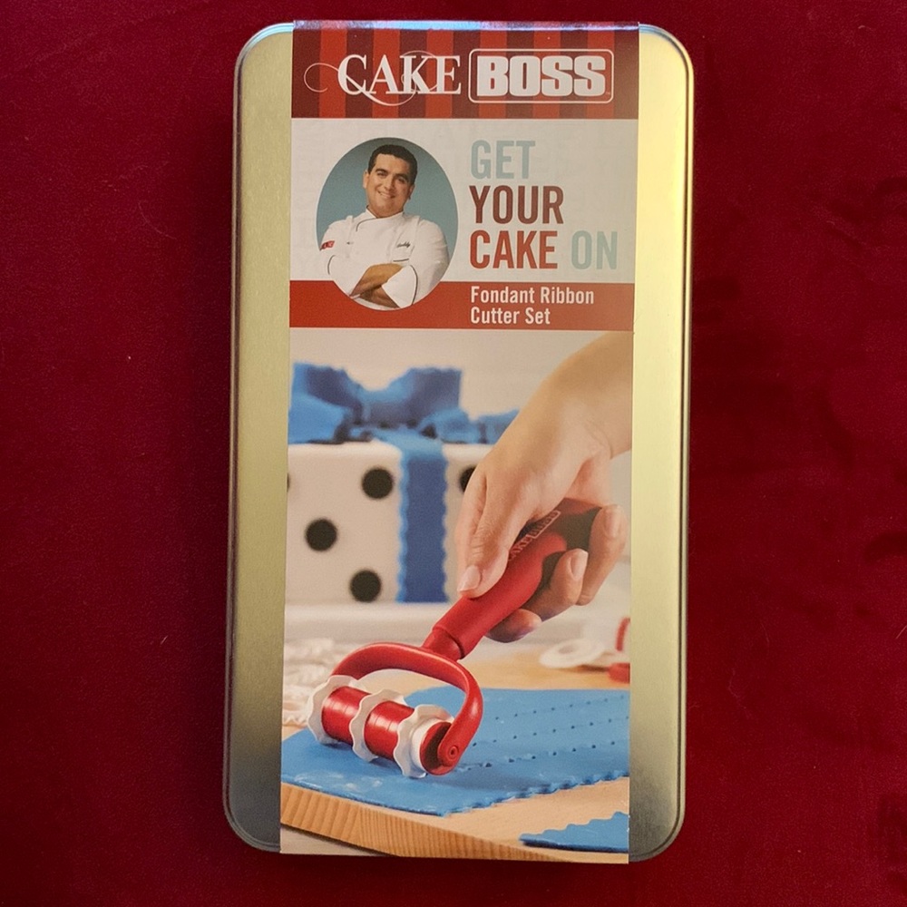 Cake Boss Fondant Ribbon Cutter Set NEW